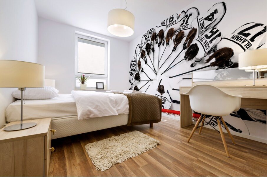 U15 Female Shark Team Photo Mural print