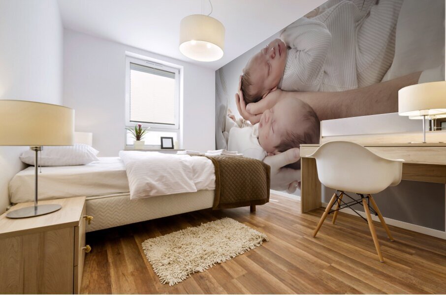 Twin Grandsons Mural print