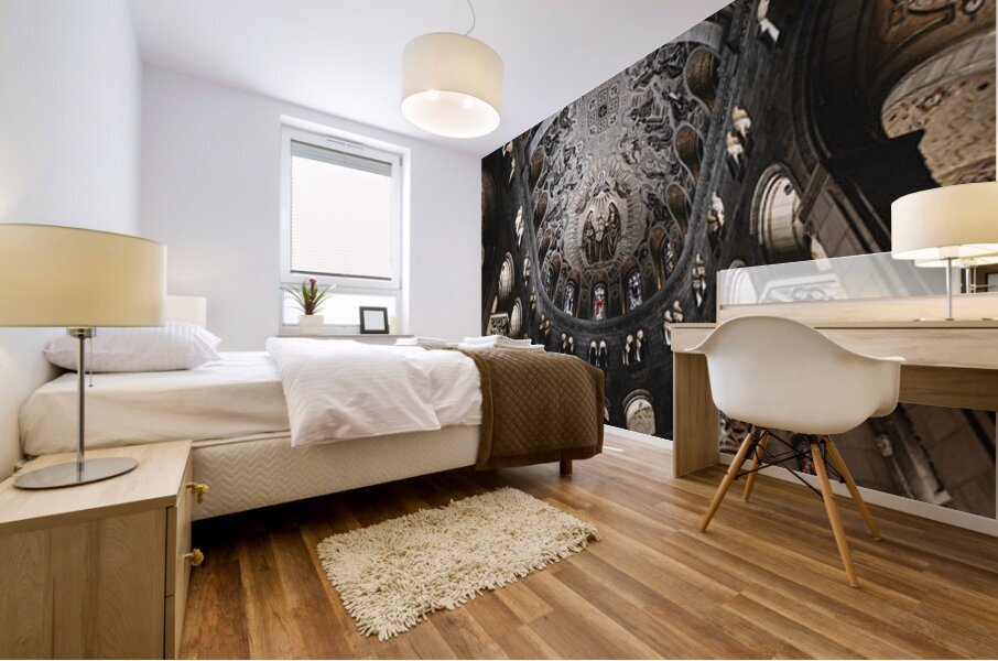 Basilica in Sainte-Anne-de-Beaupre Quebec Canada Mural print