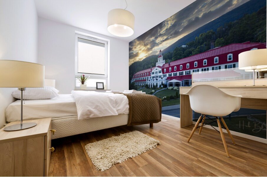 Hotel Tadoussac Tadoussac Quebec Canada Mural print