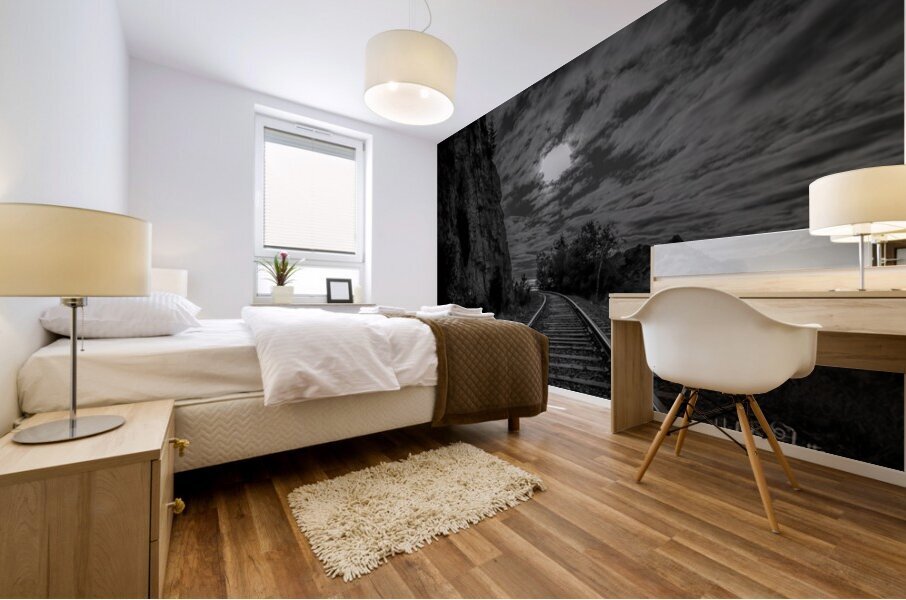 Somewhere Around The Corner Quebec Canada Impression murale