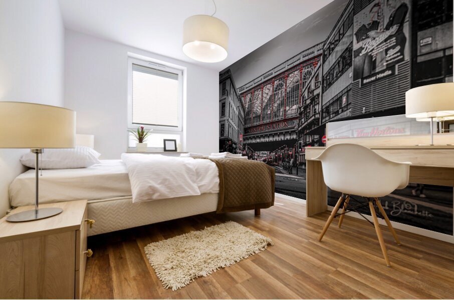 Glasgow Central Station Scotland UK Mural print