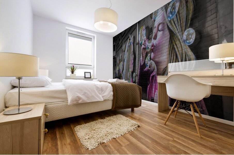 Bubbles Mural Glasgow Scotland UK Impression murale