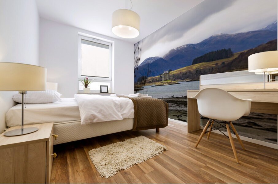 Castle Stalker Argyll County Scotland Mural print