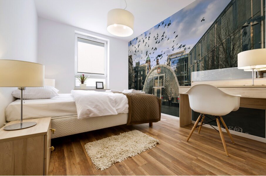 St Enoch Subway Station Glasgow Scotland UK Mural print