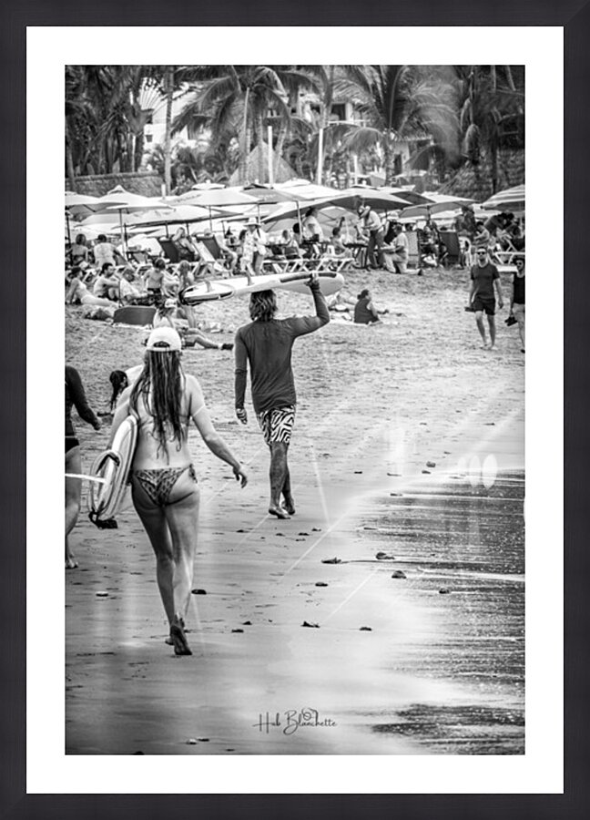 Surf Life Sayulita Mexico Picture Frame Printing