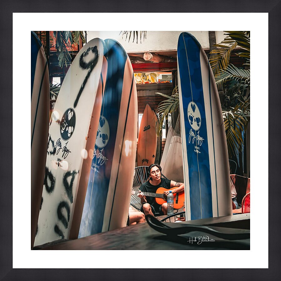 Hostel Sayulita Mexico Picture Frame Printing