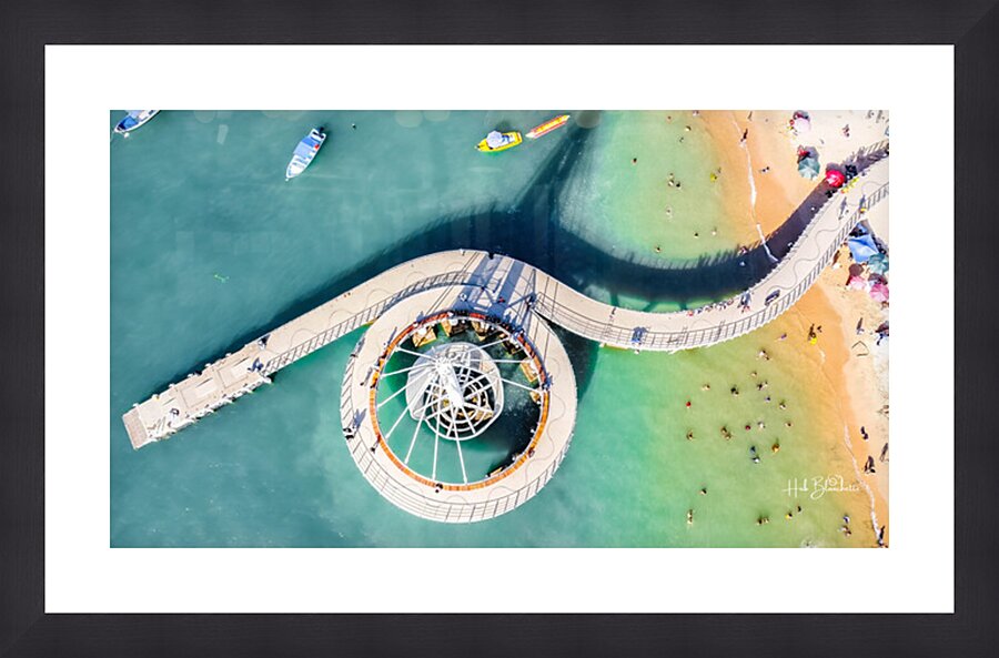 Pier Puerto Vallarta Mexico Picture Frame Printing