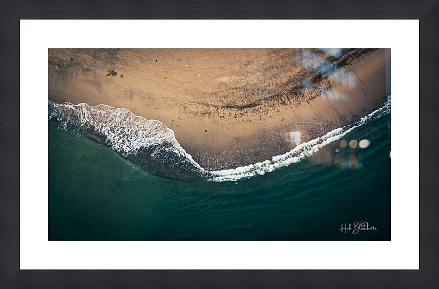 Beach Waves Puerto Vallarta Mexico Picture Frame Printing