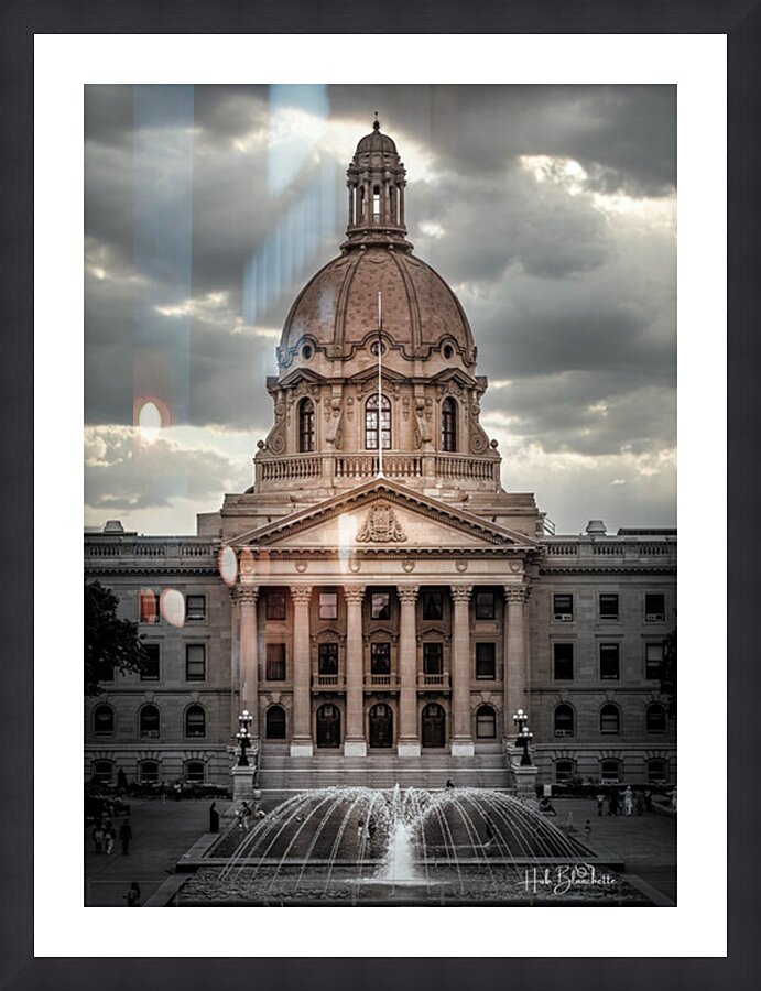Legislature Edmonton Alberta  Picture Frame Printing
