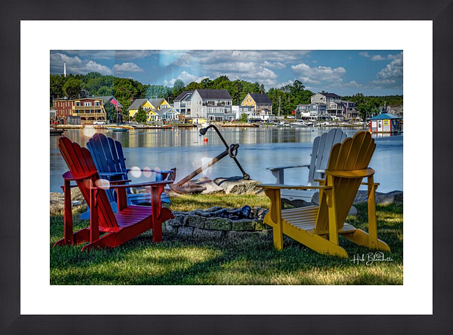 Mahone Bay Nova Scotia Canada Picture Frame Printing