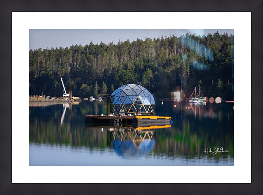 Glamping Dome Tantallon Nova Scotia Canada Picture Frame Printing