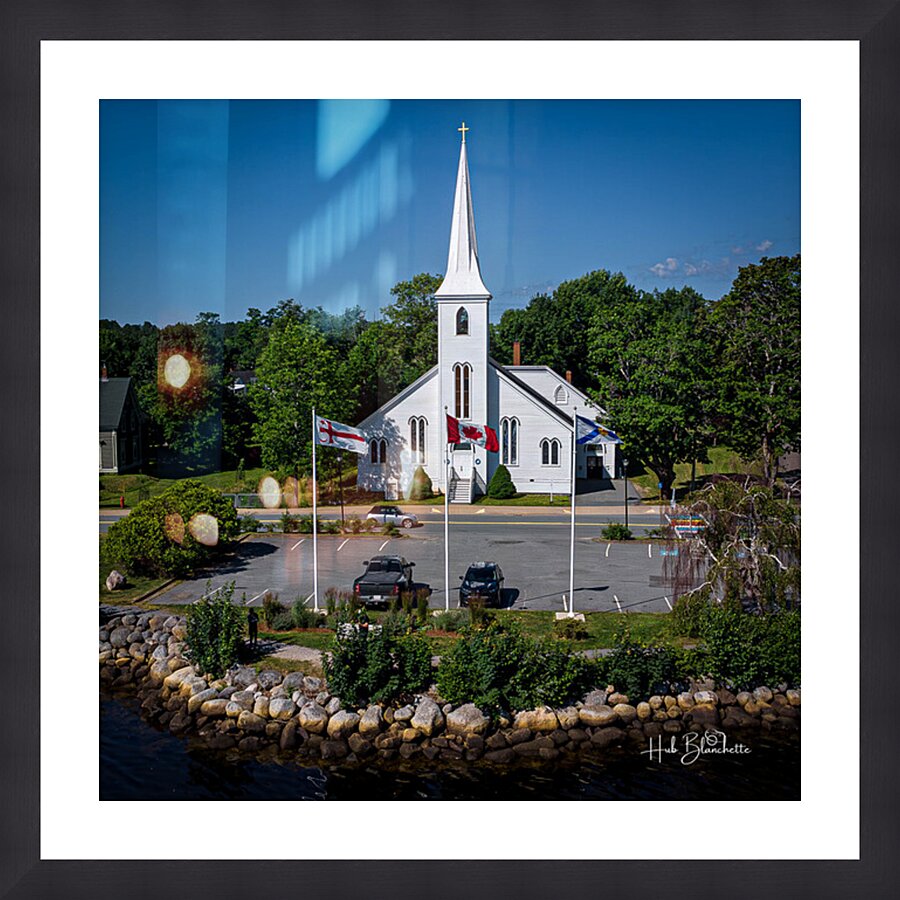 Mahone Bay Nova Scotia Canada Picture Frame Printing