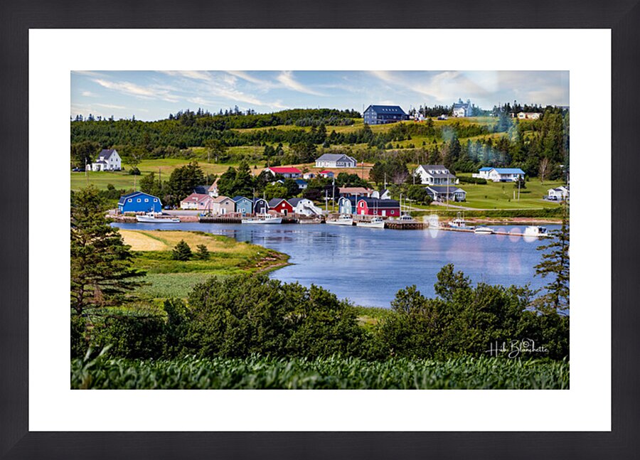 French River PEI Canada Picture Frame Printing