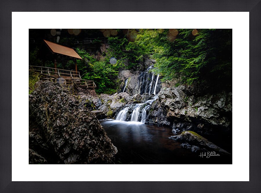 Victoria Park Waterfall Truro Nova Scotia Canada Picture Frame Printing