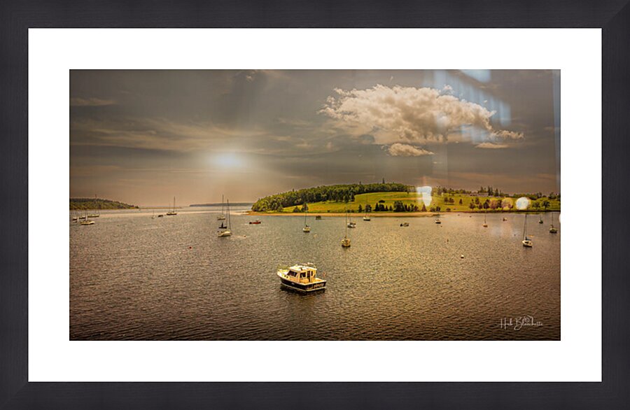 Lunenburg Nova Scotia Canada Cadre photo