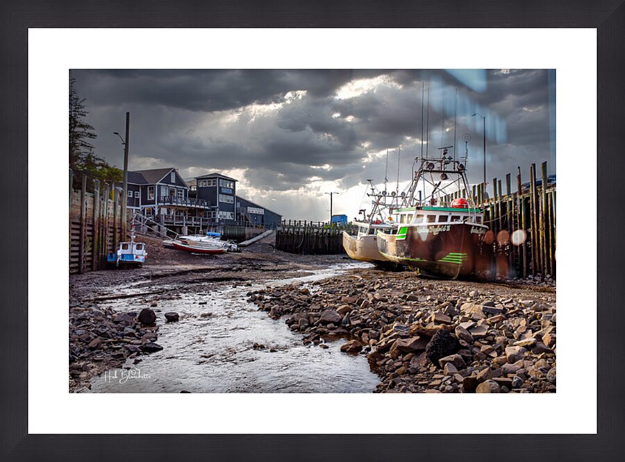 Halls Harbour Nova Scotia Canada Cadre photo