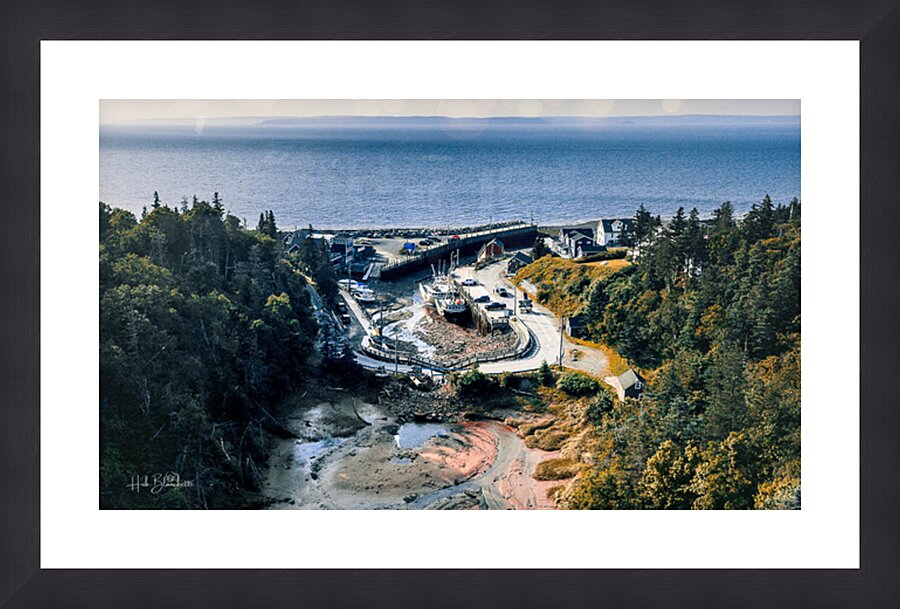 Halls Harbour Nova Scotia Canada Cadre photo