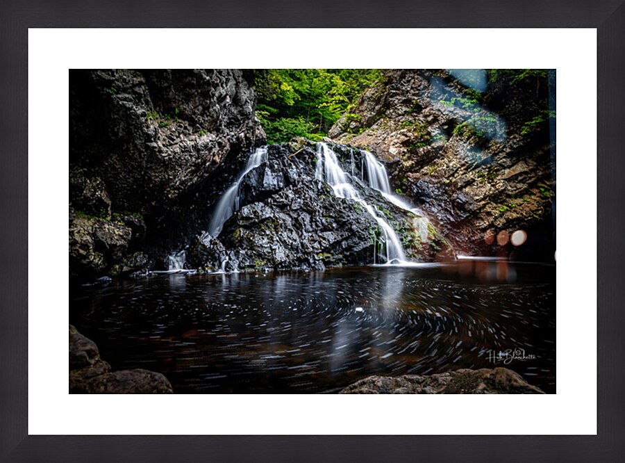 Waterfall Victoria Park Truro Nova Scotia Canada Picture Frame Printing