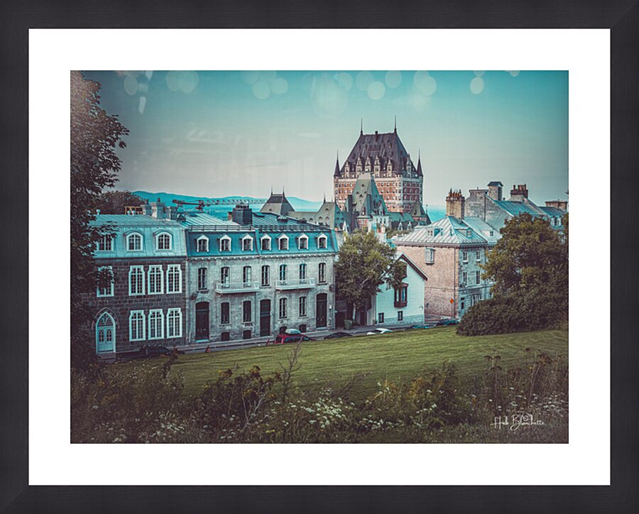Hotel Frontenac Old Quebec Canada Picture Frame Printing