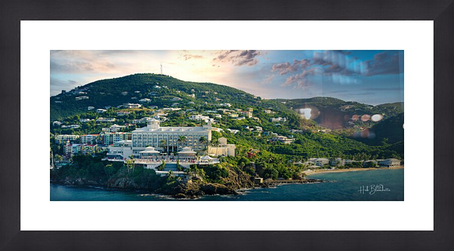 St.Thomas US Virgin Islands Picture Frame Printing