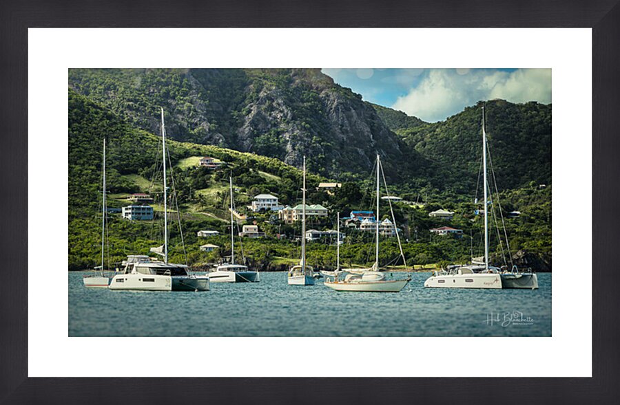 English Harbor IN Antigua And Barbuda Picture Frame Printing