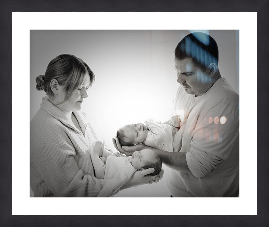 Family Beginnings Picture Frame Printing