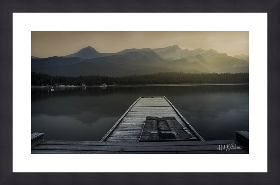Sunrise Jasper Alberta Picture Frame Printing
