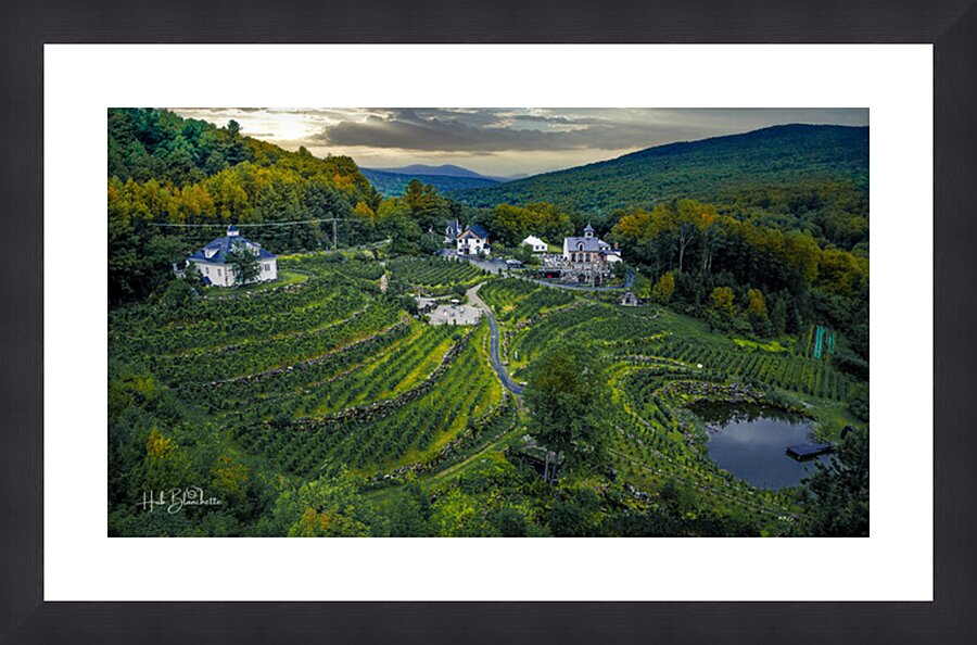 Chateau Saint -Agnes Quebec Canada Picture Frame Printing