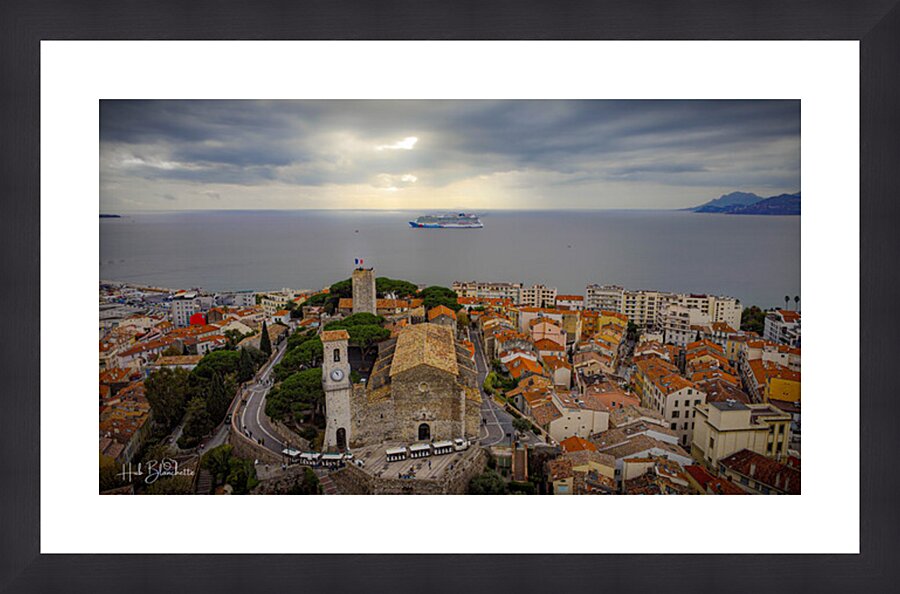 Cannes France  Picture Frame Printing