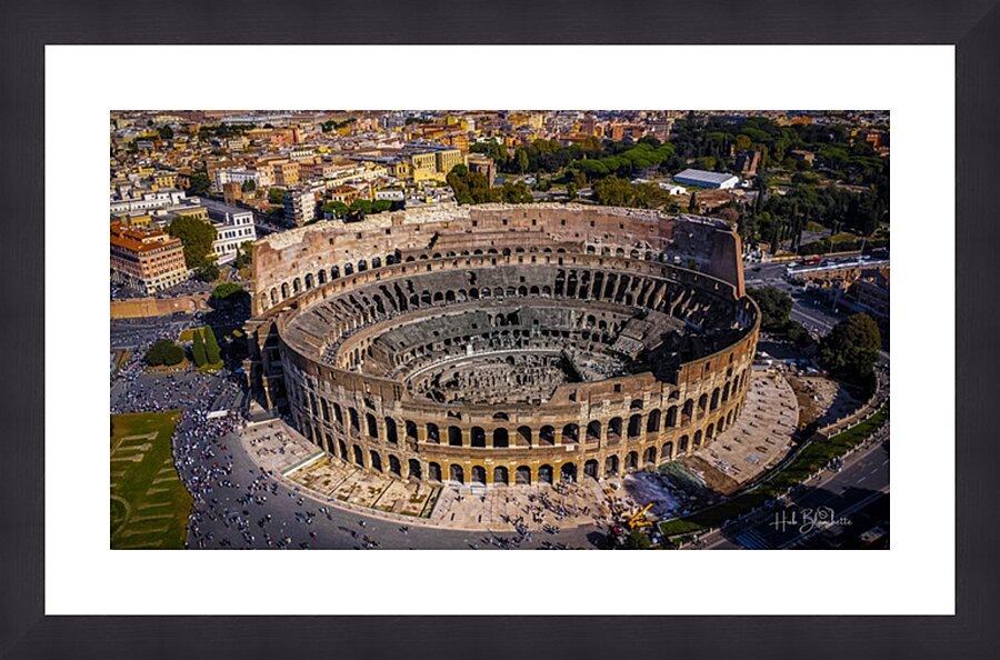 Colosseum Rome Italy Picture Frame Printing