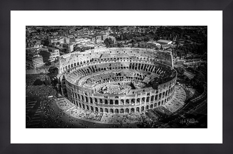 Colosseum Rome Italy Picture Frame Printing