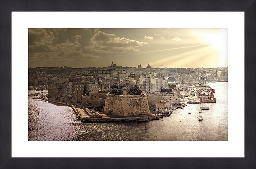 Malta Spain Picture Frame Printing