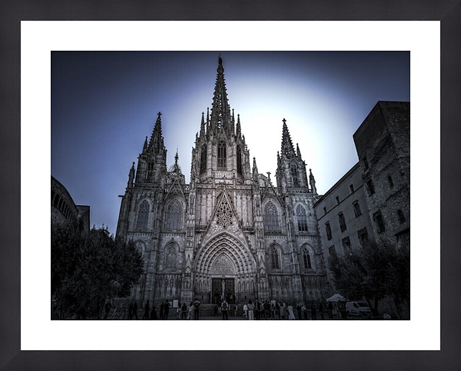 Barcelona Cathedral Spain Picture Frame Printing