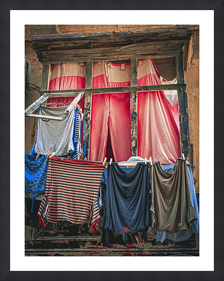 Hanging Out Barcelona Spain Picture Frame Printing