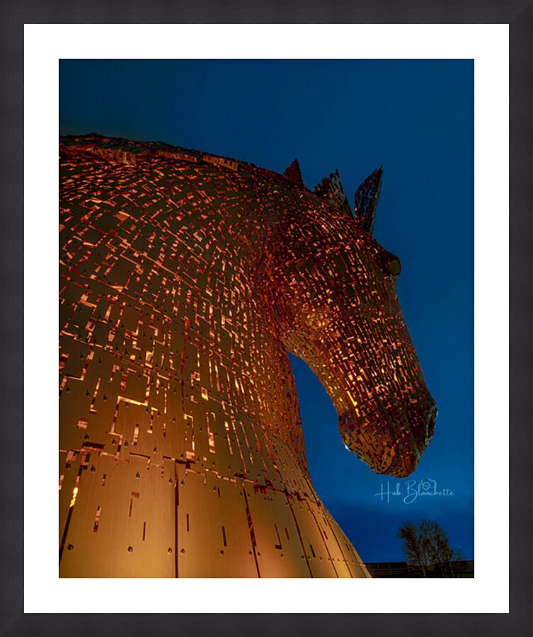 The Kelpies Falkirk Scotland UK Picture Frame Printing