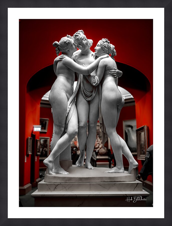 The Three Graces Scottish National Gallery Edinburgh UK Picture Frame Printing