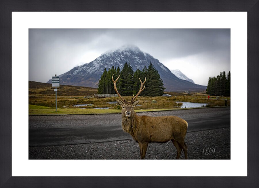 Buachaille Etive Mor Mountain Scotland UK Picture Frame Printing