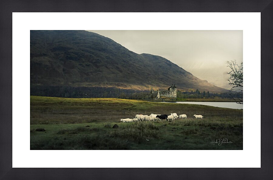 Kilchurn Castle Loch Awe in Argyll and Bute Scotland UK Picture Frame Printing