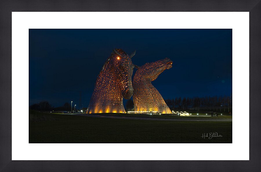THE KELPIES FALKIRK SCOTLAND Picture Frame Printing