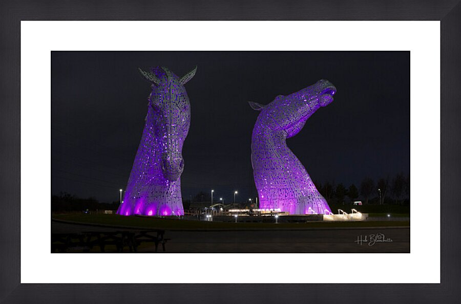 The Kelpies Falkirk Scotland Picture Frame Printing