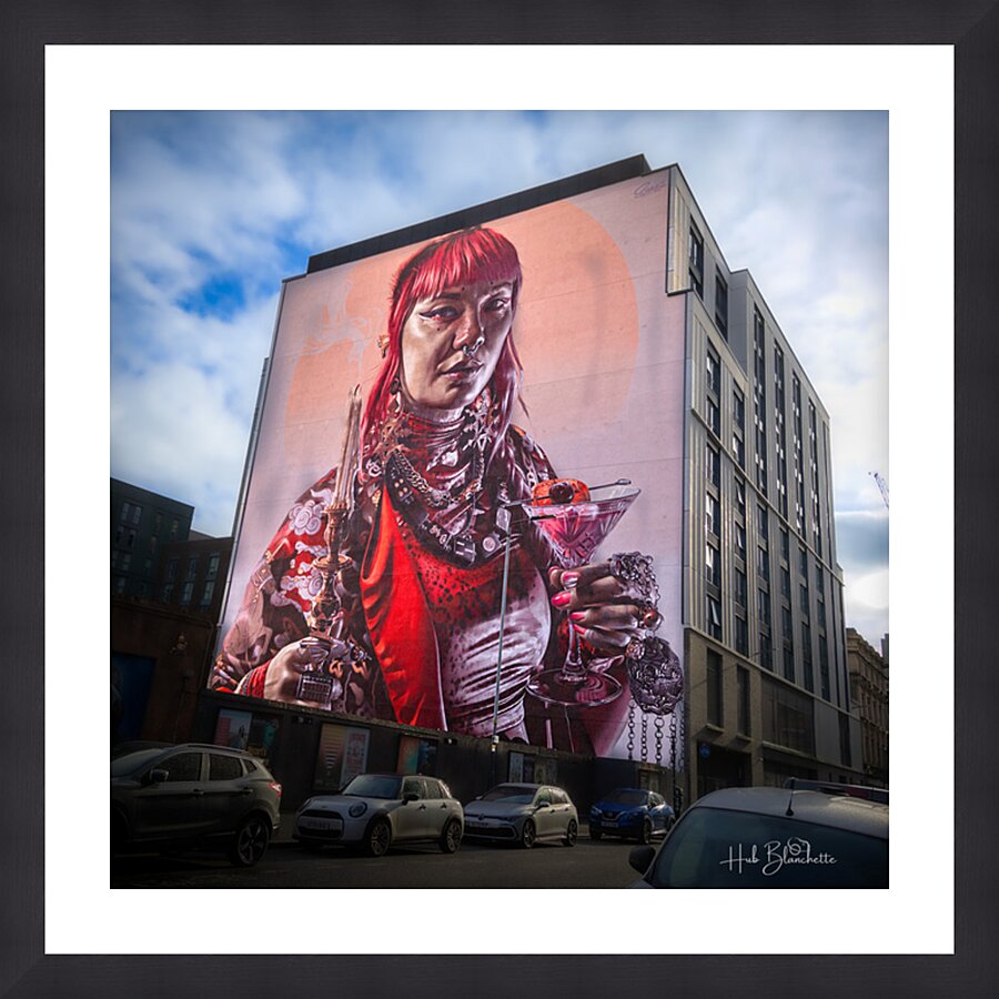 The Lost Giant Mural Glasgow Scotland UK Picture Frame Printing