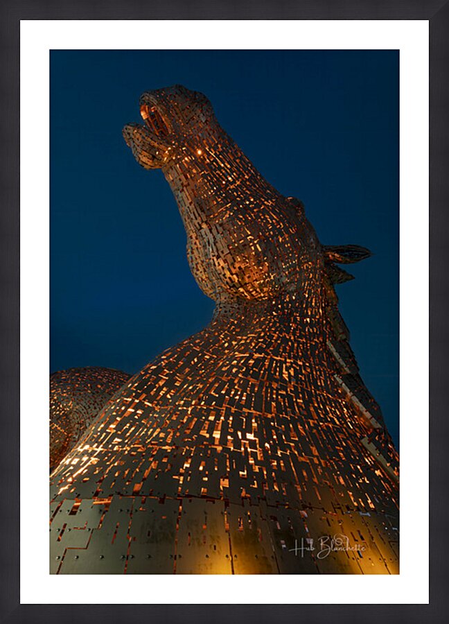 THE KELPIES FALKIRK SCOTLAND Picture Frame Printing
