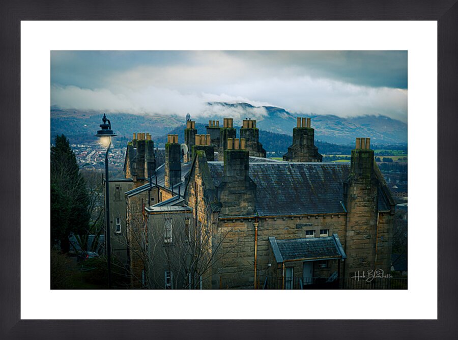 Ochil Hills Stirling Scotland UK Picture Frame Printing