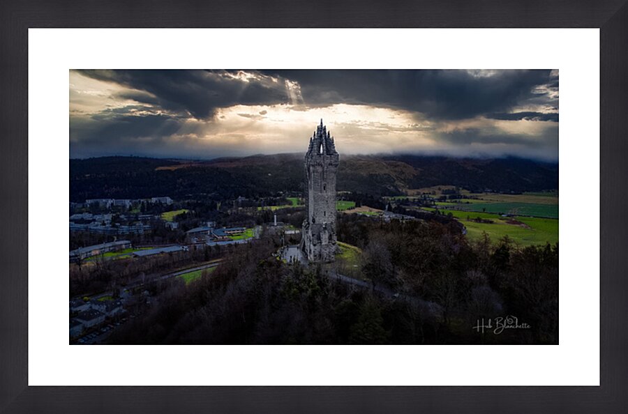 National Wallace Monument Stirling Scotland UK Picture Frame Printing