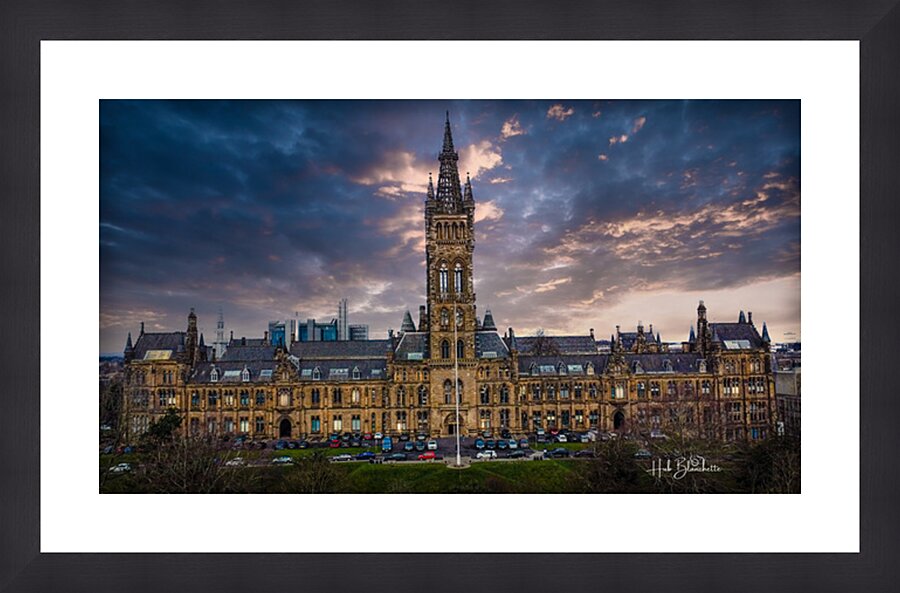 University of Glasgow Gilbert Scott Building Scotland UK Picture Frame Printing