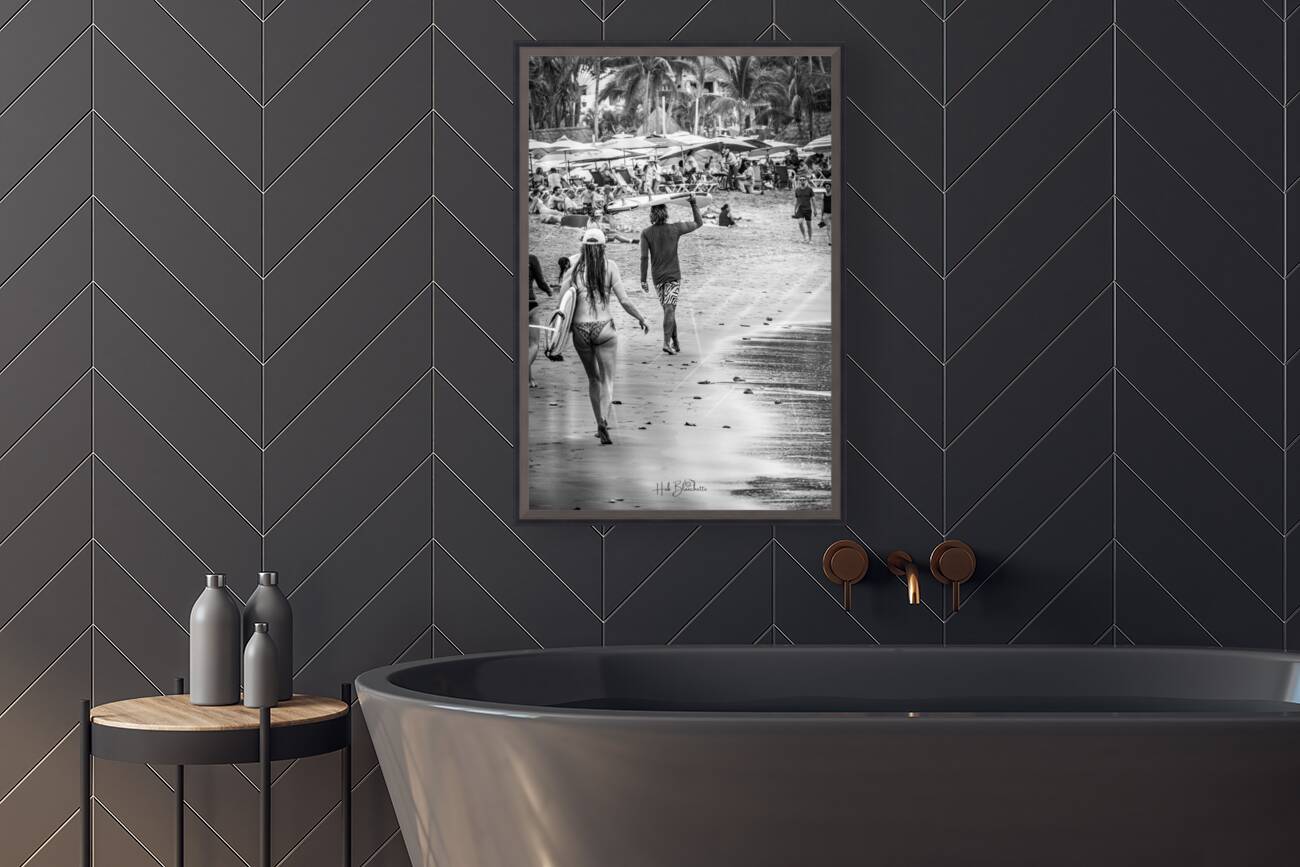 Surf Life Sayulita Mexico Reproduction