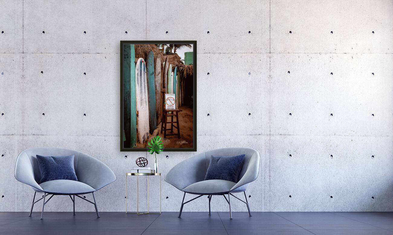 Surfs Up Sayulita Mexico Reproduction