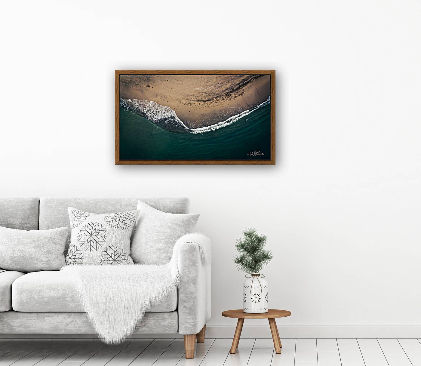 Beach Waves Puerto Vallarta Mexico Reproduction