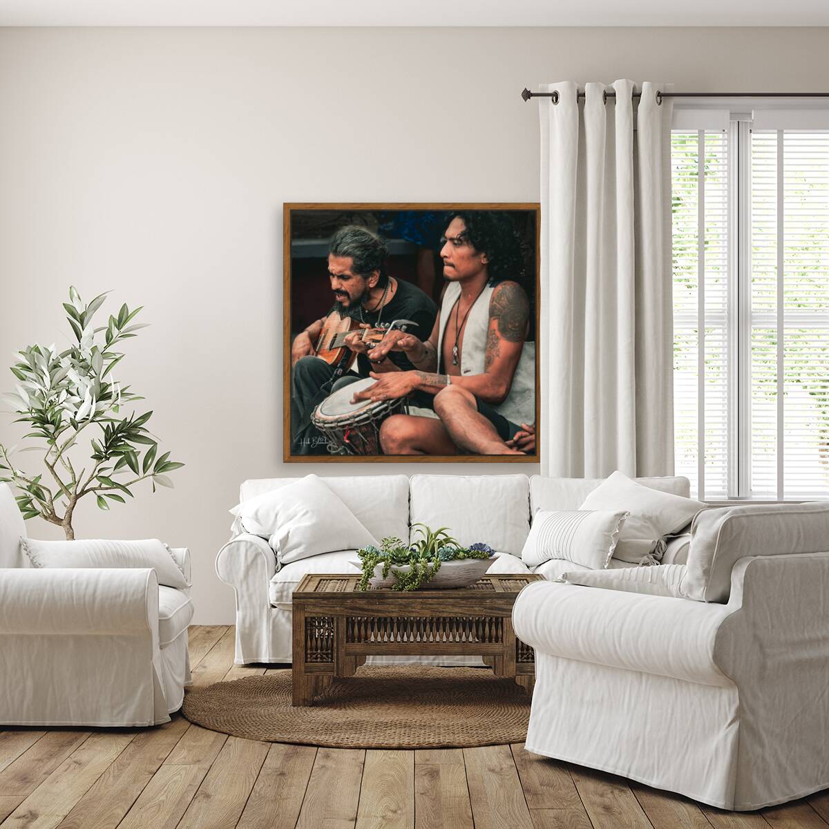 Busking Sayulita Mexico Reproduction